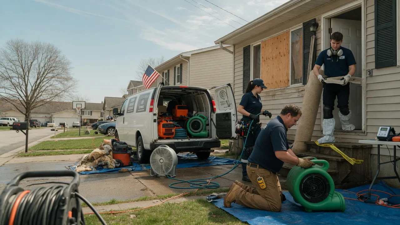 Water Damage Restoration in Grandview, IA near me